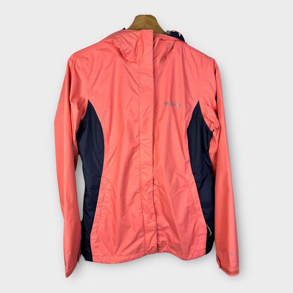 Columbia Jackets & Blazers - Columbia Womens size Small Arcadia II Rain Shell Jacket 1534111 Coral Waterproof